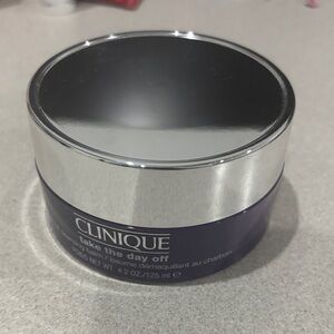 Clinique new take the day off Silver and Purple package charcoal cleansing Balm